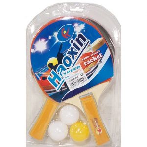 Ρακέτα Ping Pong σετ 2 τμχ. με μπαλάκια σε blister Κωδ.22202
