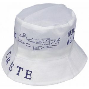 Καπέλο Κώνος CRETE Σταμπωτό Κωδ.12019 POLYESTER