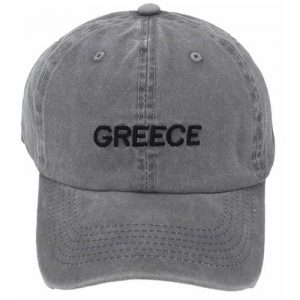 Καπέλο Τζόκεϋ Κωδ.129244 Πετροπλυμένο Κεντητό Greece