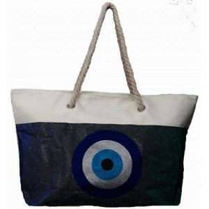 Τσάντα Θαλάσσης Μάτι Σταφταλιζέ Κωδ.13386