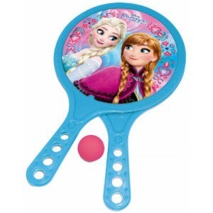 Ρακέτα Θαλάσσης Frozen Πλαστική Κωδ.22892 Σετ 2 τμχ. με μπαλάκι
