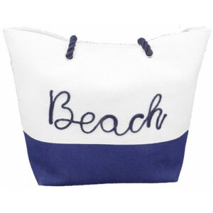 Τσάντα Θαλάσσης BEACH Μπλε Κωδ.13455
